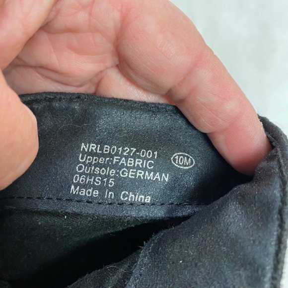 Not Rated Embellished Slouch Ankle Boots, size 10 - Picture 14 of 14